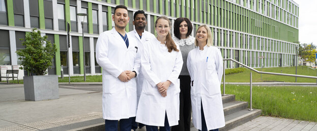 das Team der Präventionsambulanz am UKS